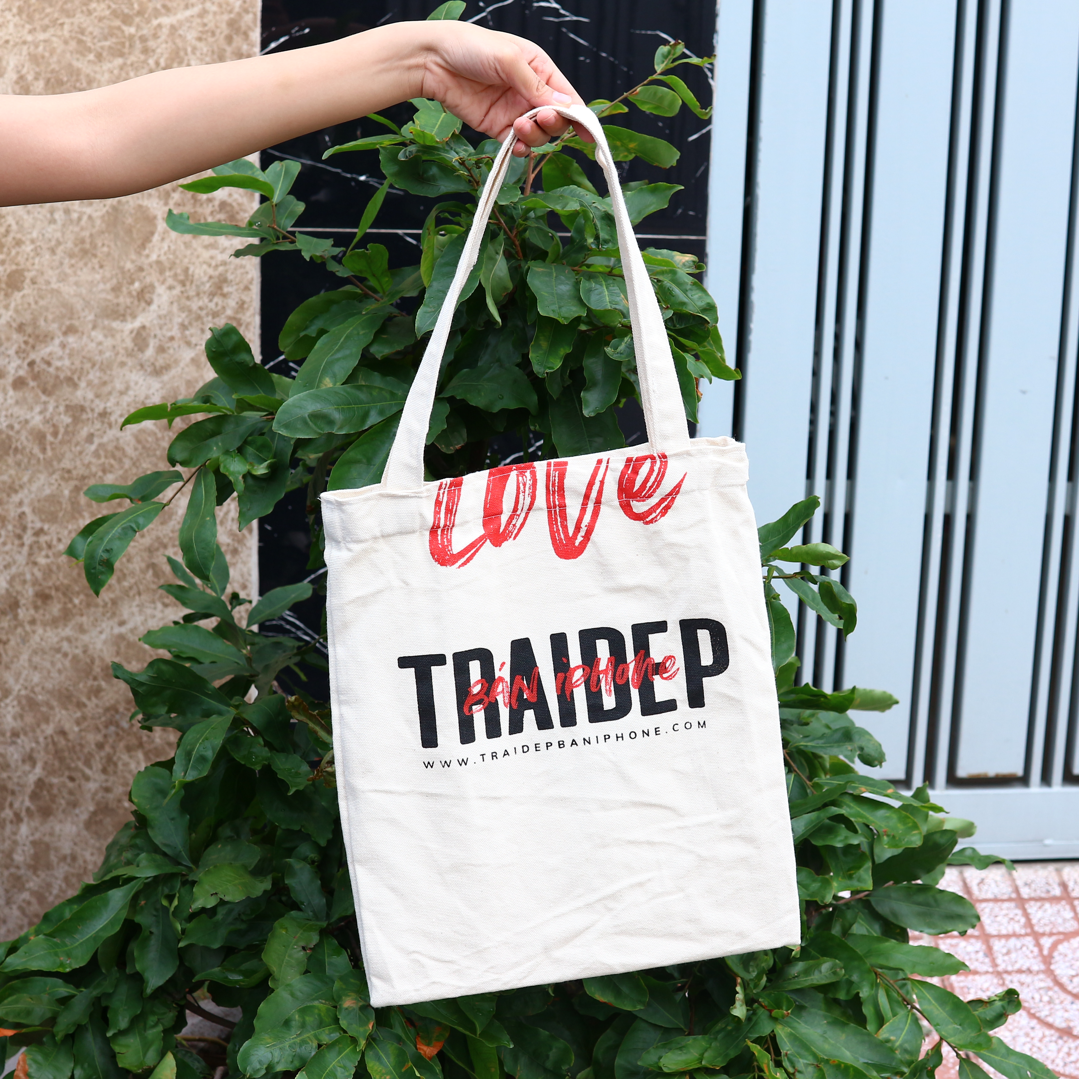 Túi canvas in logo VivaGift — mẫu 05