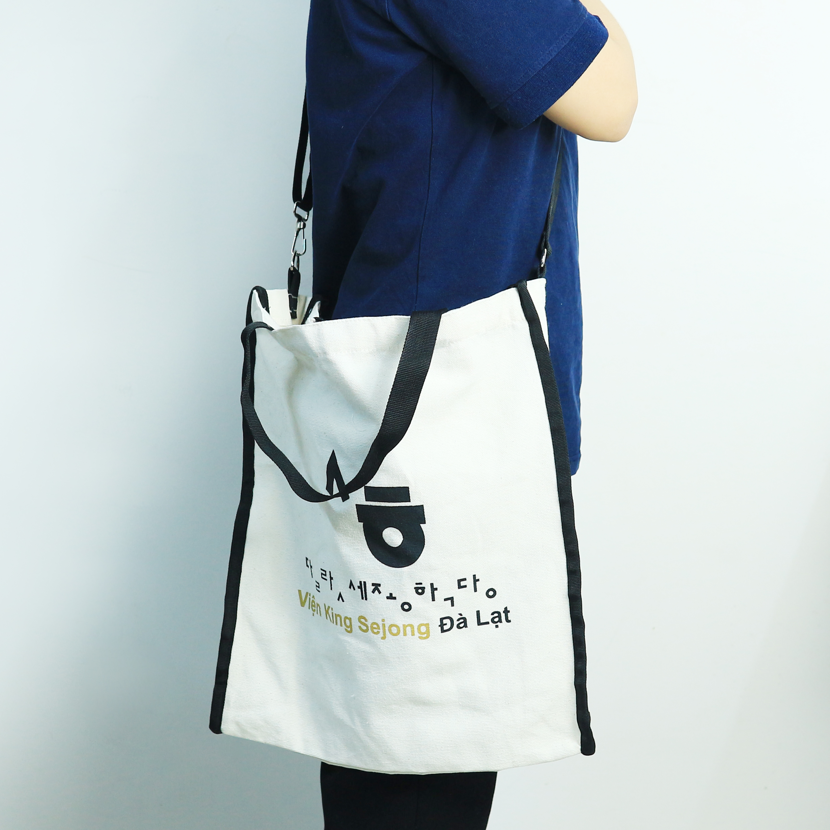Túi canvas in logo VivaGift — mẫu 12