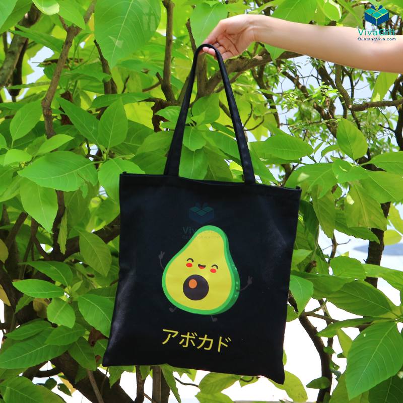 Túi canvas in logo VivaGift — mẫu 19