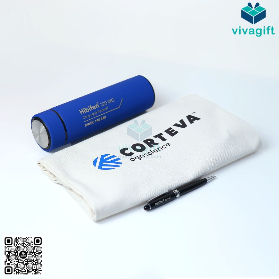 Túi canvas in logo VivaGift — mẫu 26