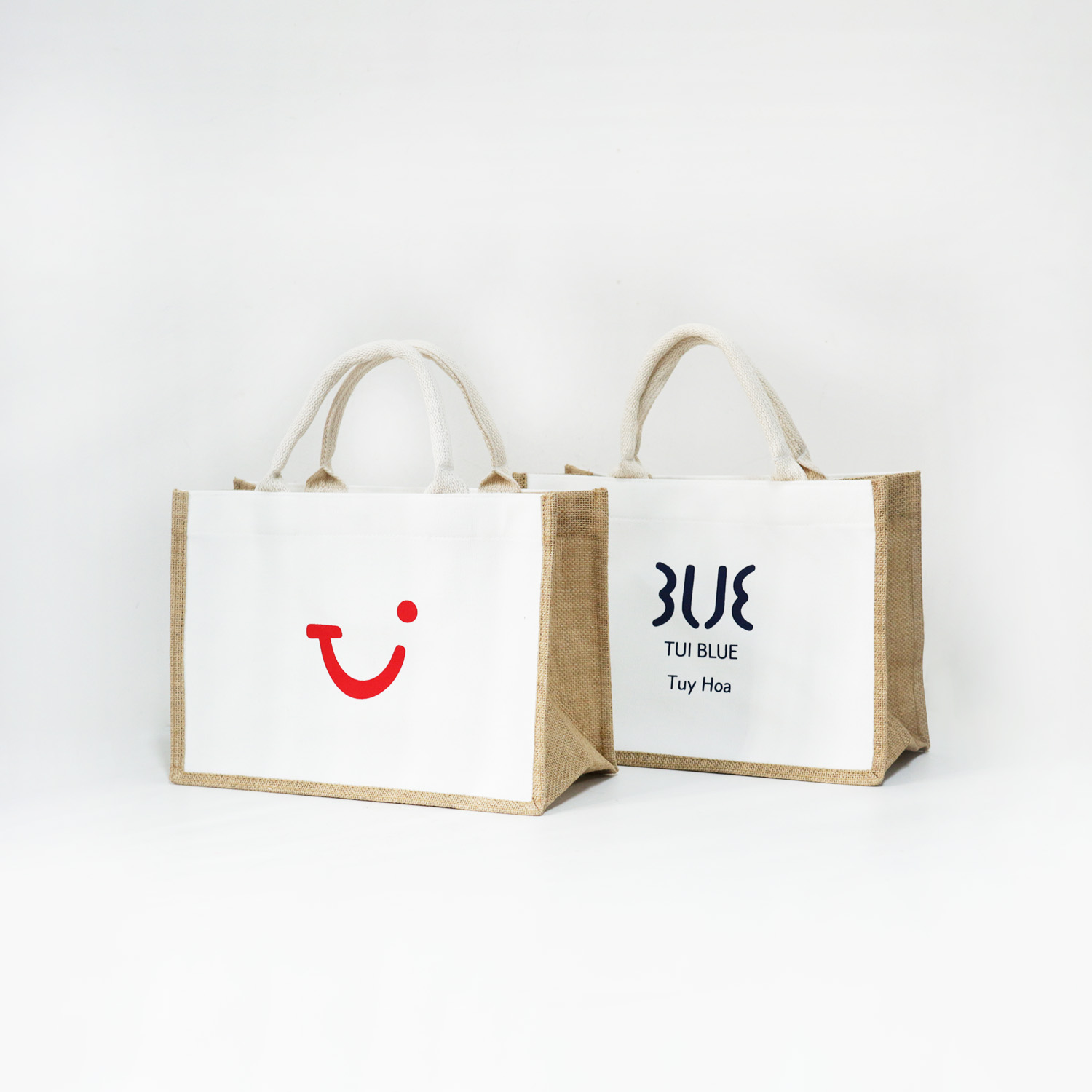 Túi đay in logo VivaGift — mẫu 09