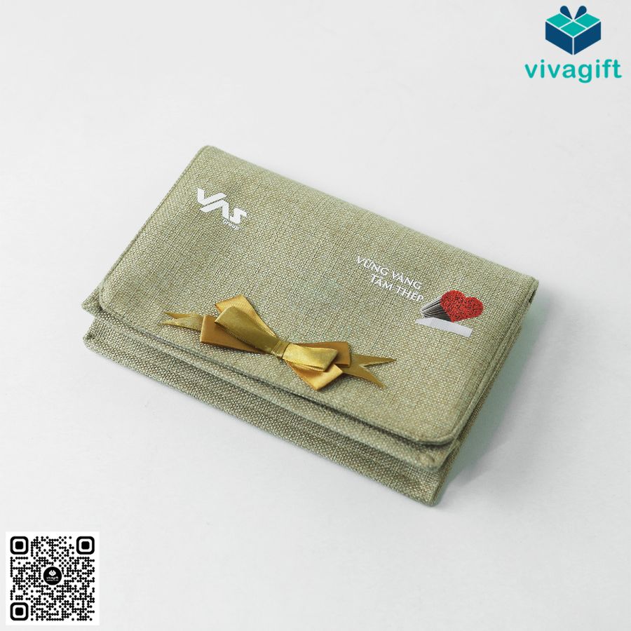 Túi đay in logo VivaGift — mẫu 13